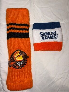 Limited edition SHOCK TOP HALLOWEEN & Sam Adam’s wrist band bar twin peaks bar